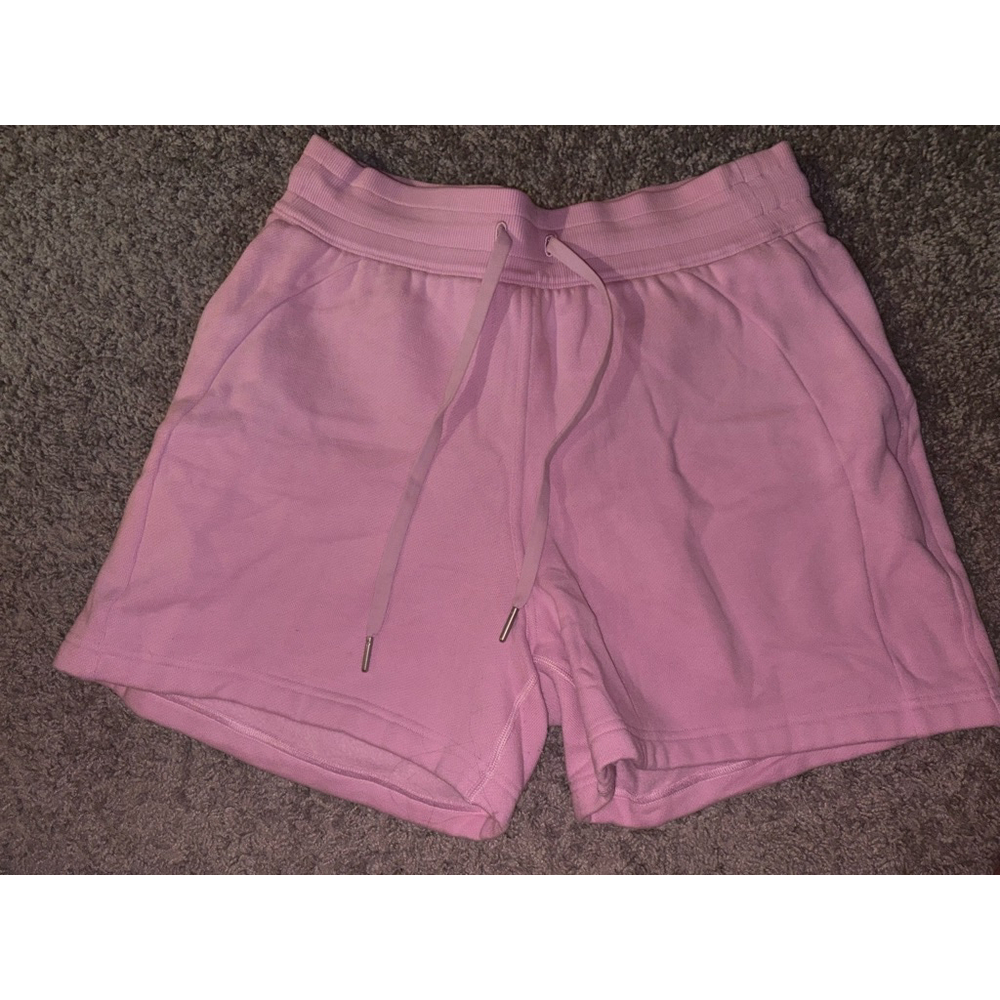 Pink Scuba Lululemon Shorts